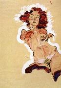 Egon Schiele Female Nude oil painting